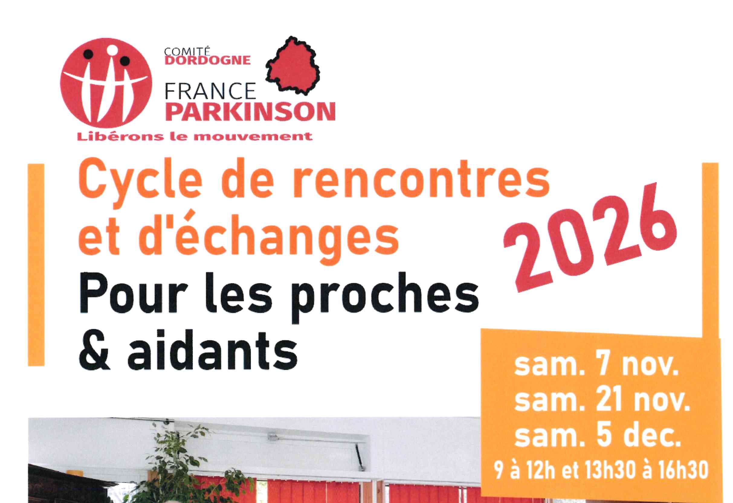 CYCLE DE RENCONTRES ET D’ÉCHANGES – France PARKINSON